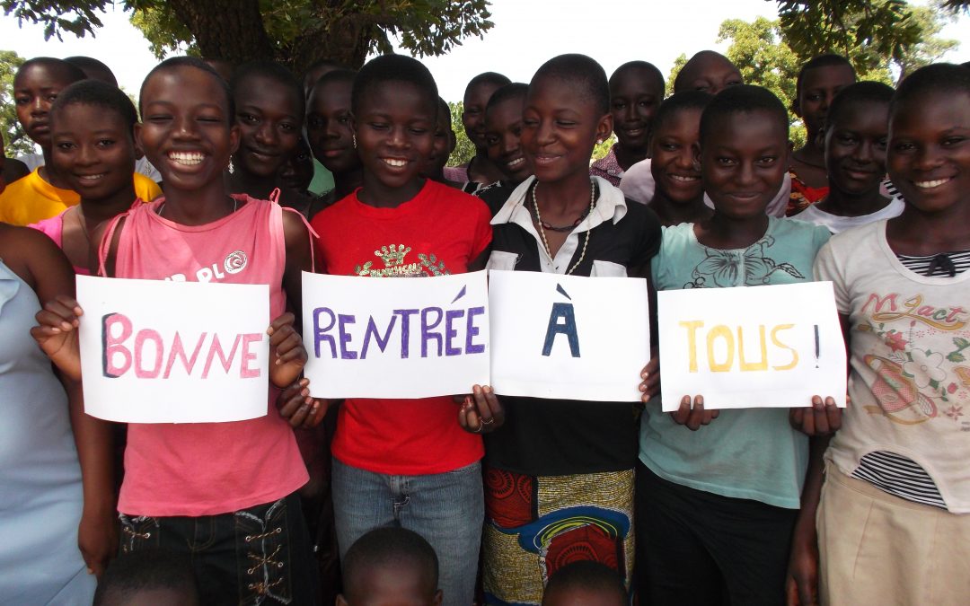 Bonne rentrée à toutes et à tous!