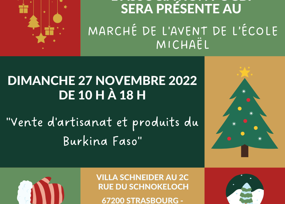 Vente de Noël au profit de Pogbi